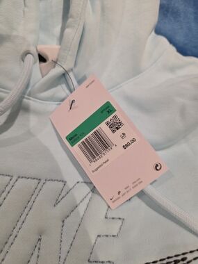 Nike Light Blue Hoodie Size XL